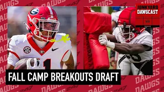 2026 Georgia Bulldogs Fall Camp Breakouts Draft