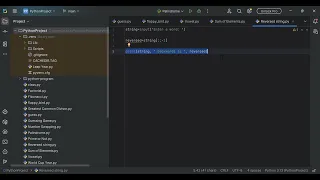 Reversed String Python