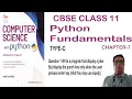 Chapter 7 Type-C Question 1 Write a program that display a joke Python Program
