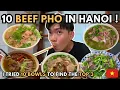I Tried 10 Beef Pho in Hanoi Vietnam Why Rice Isn t the Main Choice Here