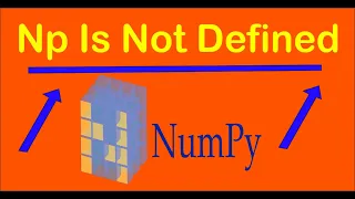 NameError name np is not defined