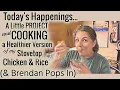 My Day Homemade Seasoned Rice with Chicken Brendan Drops In