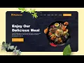 How To Make Responsive Website Using HTML CSS Bootstrap Restaurant Website Design
