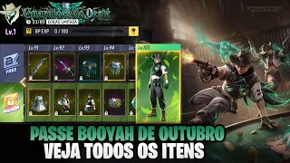 PASSE DE OUTUBRO DE 2026 │ VEJA TODOS OS ITENS DO PASSE DE ELITE│ PASSE GUARDIÕES DO OESTE😱🔥