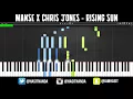 Manse feat. Chris Jones - Rising Sun (Piano Tutorial)
