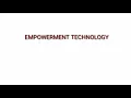 Activity 5 MS Word Google Docs Empowerment Technologies