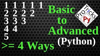 Python Pattern Program - Print Numbers in Triangle Shape Number Pattern Python Number Pattern 7
