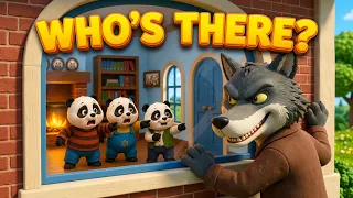 The Wolf Found Our Secret Little Panda’s Brick House!