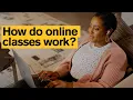 How do online classes work ASU Online