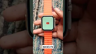 T800 Ultra Smartwatch Me YouTube Kaise Chalaye How To Use YouTube In T800 Ultra Short Shorts 