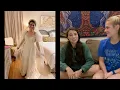Trying on Wedding Dresses at Home pt 2 - Avery Austin BHLDN and a retro 80 s gown