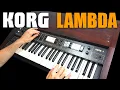 Download Lagu KORG LAMBDA - Synth Review, Sounds \u0026 Demo | Analog string synthesizer
