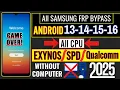 🔐 Samsung FRP Bypass 2025 — New Working Method | Android 13/14/15/16 | No PC | Step-by-Step 📘