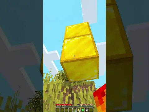 Minecraft Mọi Block Biến Thành Vàng #shorts