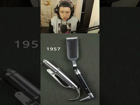 La evolucion de la maquina para cortar pelo!! #Sebastrock