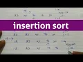 insertion sort in tamil data structures