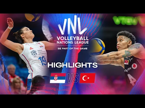 Download MP3 🇷🇸 SRB vs. 🇹🇷 TUR - Highlights | Week 2 | Women's VNL 2024