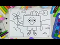Printable Coloring Pages for Kids - Shapes