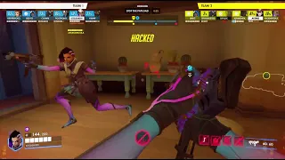 overwatch classic 2020 sombra gameplay on dorado