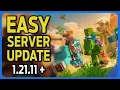 Update Your Minecraft Server to 1 21 11 in 5 Minutes Linux Windows Guide