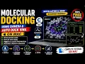 Molecular Docking on MAC Using Chimera AutoDock Vina PyMOL Ligand Protein Complete Tutorial