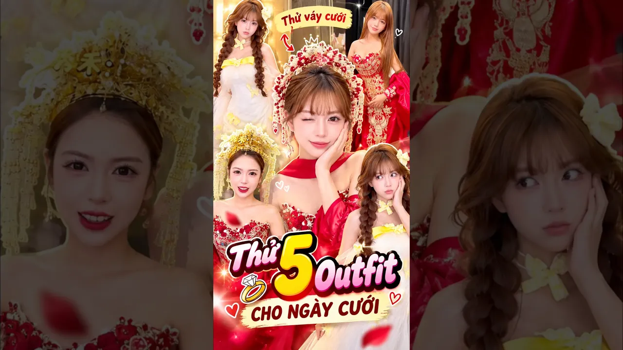 Đi thử váy cưới nè