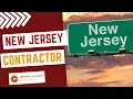 New Jersey Contractors License Requirements Guide