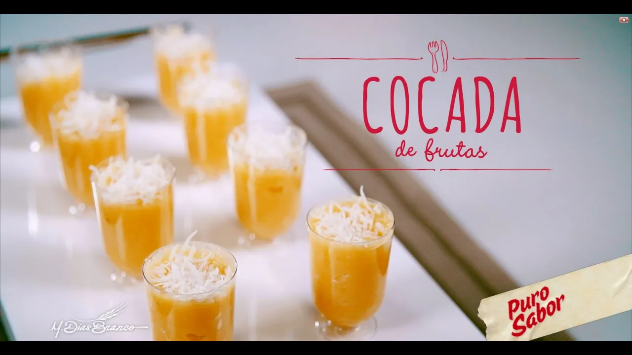 RECEITAS PURO SABOR COCADA DE FRUTAS