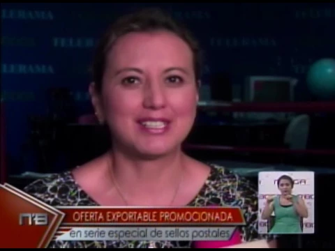 Oferta exportable promocionada en serie especial de sellos postales
