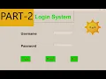 How to create Login System in Python Tkinter System Part-2 Python Projects