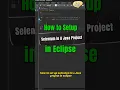 how to setup selenium in a java project in eclipse download and install selenium codefamily