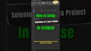 how to setup selenium in a java project in eclipse download and install selenium codefamily