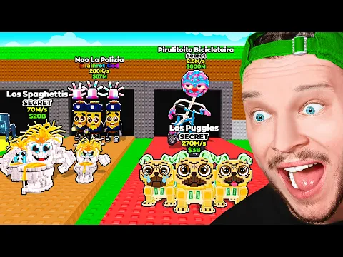 Video Thumbnail: J’ai Volé les 10 Nouveaux Brainrots sur le Triple Tapis !