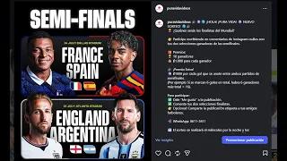 🎉⚽️🌎 ¡HOLA! ¡PURA VIDA! ⚽ el SORTEO! de ¿Quiénes serán los finalistas del Mundial?