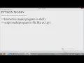 Python - Types of modes tamil Interactive mode script modes class-2