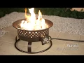 Steel Portable Gas Fire Pit