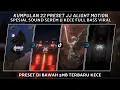 KUMPULAN 22 PRESET JJ ALIGHT MOTION SPESIAL SOUND SEREM FULL BASS VIRAL TIKTOK | PRESET DI BAWAH 5MB