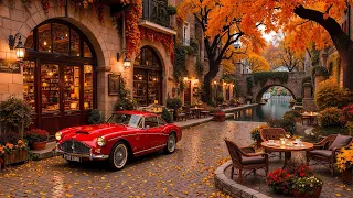 Sweet Fall Morning In Cozy Coffee Shop Street Ambience Soft Piano Jazz Music For Work Great Mood  Sweet Fall Morning In Cozy Coffee Shop Street Ambience Soft Piano Jazz Music For Work Great Mood