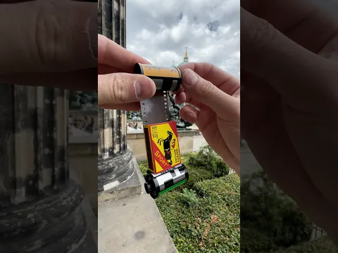 Matchbox Film Camera on the go