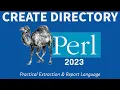 Perl Programming - Create Directory In Windows 2023