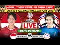 Download Lagu INDONESIA WAJIB MENANG LIVE INDOSIAR JADWAL TIMNAS PUTRI INDONESIA VS CHINA TAIPEI HARI INI
