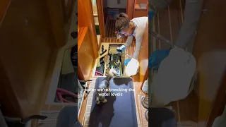 Boat Battery Maintenance #boat #sailboat #battery #maintenance #sailingbyefelicia