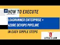 How to execute LoadRunner Enterprise using Azure DevOps Pipelines Littles Law