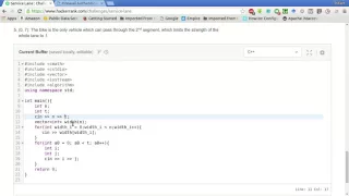 HackerRank Service Lane Solution