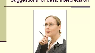 Lecture 5b interpreting the BDI-II