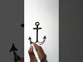 how to draw an Anchor