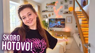 NÁŠ BYT JE SKORO HOTOVÝ! 🥹 Posledné detaily a dekorovanie | VLOG 🎀