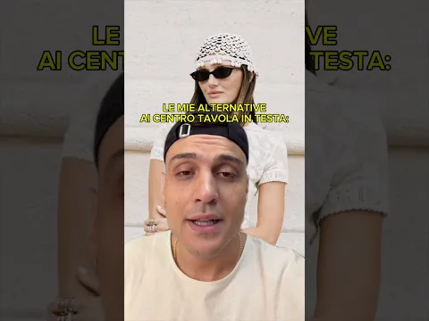 LE MIE ALTERNATIVE AI CENTRO TAVOLA IN TESTA