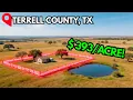 10 CHEAPEST Counties To Buy Land In TEXAS Water Included