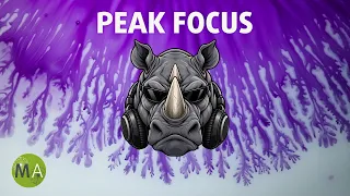 Peak Focus for Deep Work | Minimal Dubstep + Beta Isochronic Tones